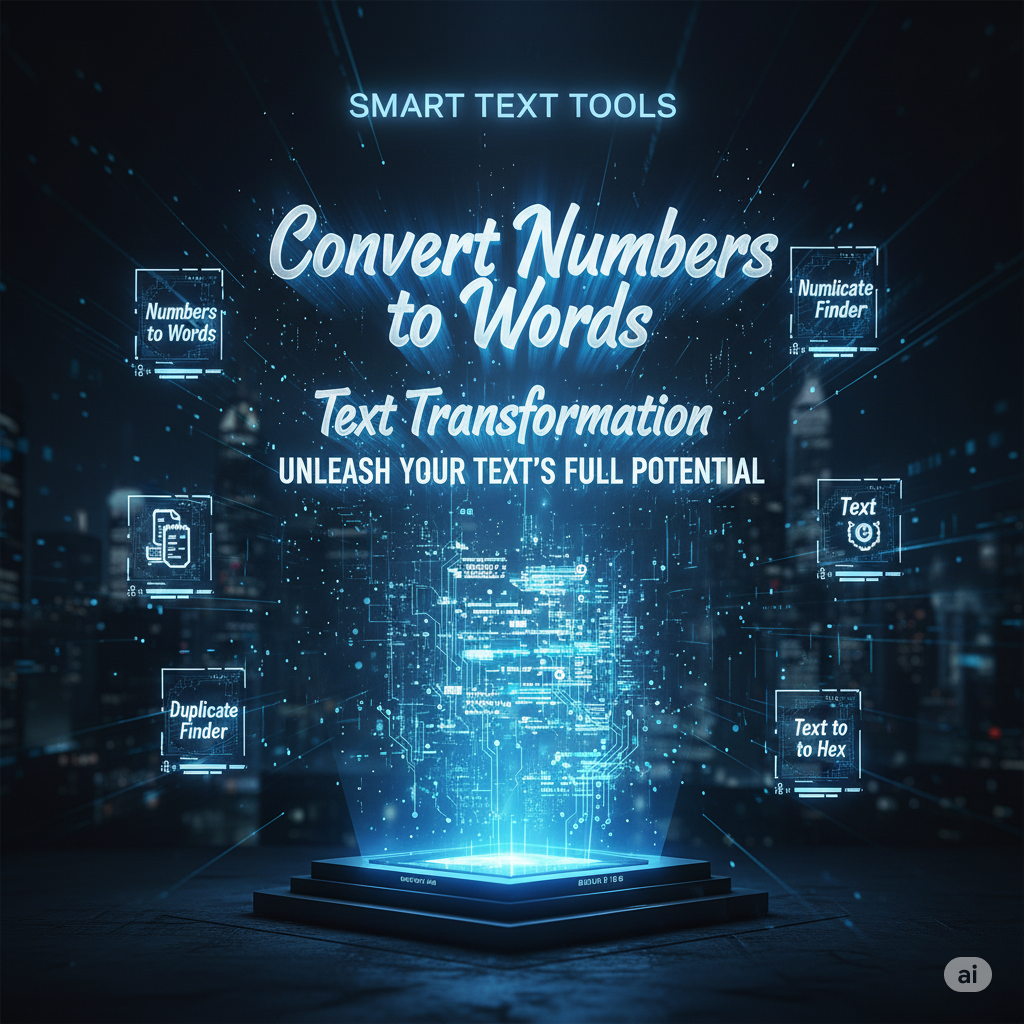 Convert numbers to words