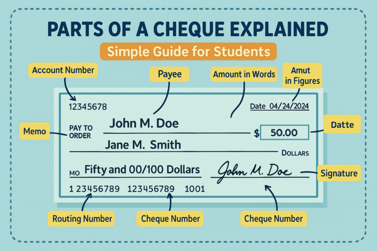 Parts of a Cheque: Easy Tips to Read and Fill Correctly