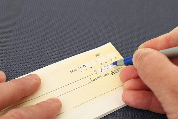 What is a void cheque used for paying bills safely