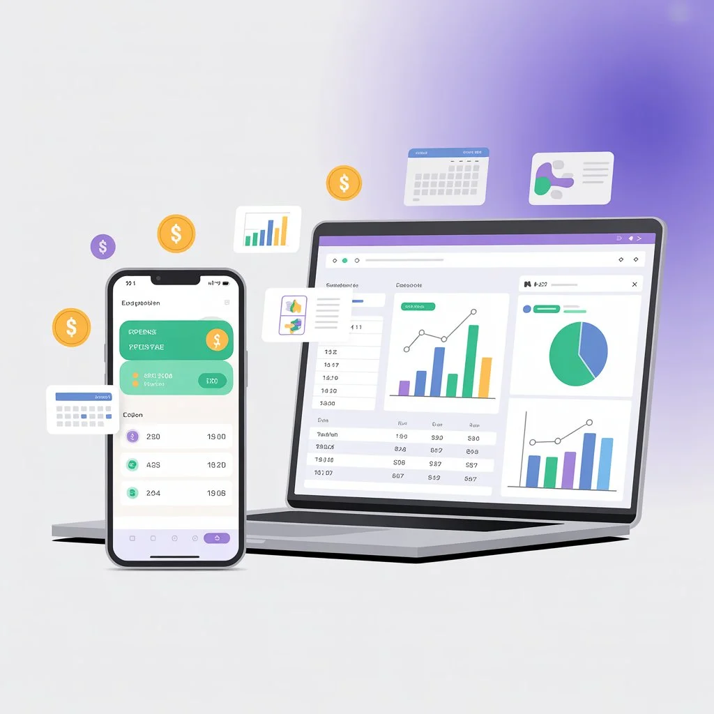 Track expenses on any device phone, tablet, or computer. Free, no sign-up required